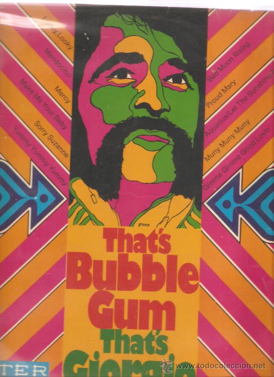 Discos de vinilo: LP GIORGIO ( GIORGIO MORODER ) : THAT&acute;S BUBBLE GUM, THAT&acute;S GIORGIO - Foto 1