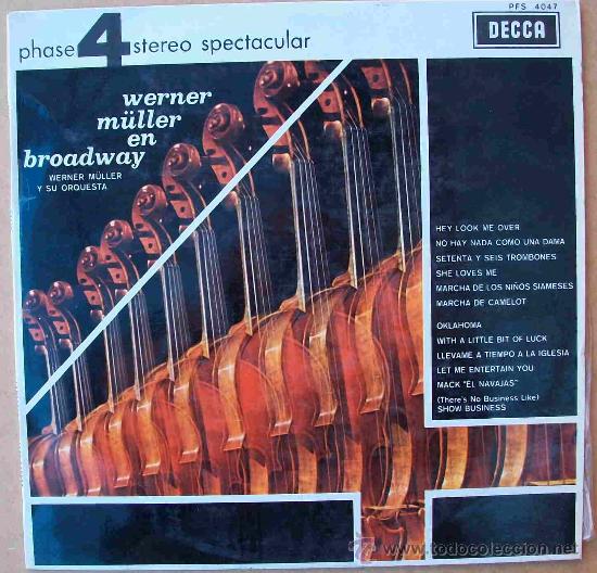 Discos de vinilo: Discos (Werner Muller en Broadway) - Foto 1