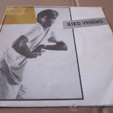 Discos de vinilo: KIKO VENENO - YO LUCHO - NUEVOS MEDIOS -AÑO 1987.PROMOCIONAL.. Lote 177011430