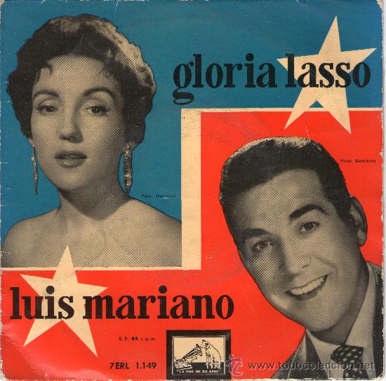 Discos de vinilo: SINGLE - LUIS MARIANO & GLORIA LASSO. - Foto 1