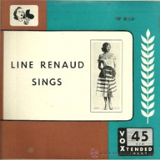 Discos de vinilo: LINE RENAUD EP SELLO VOX EDITADO EN USA.