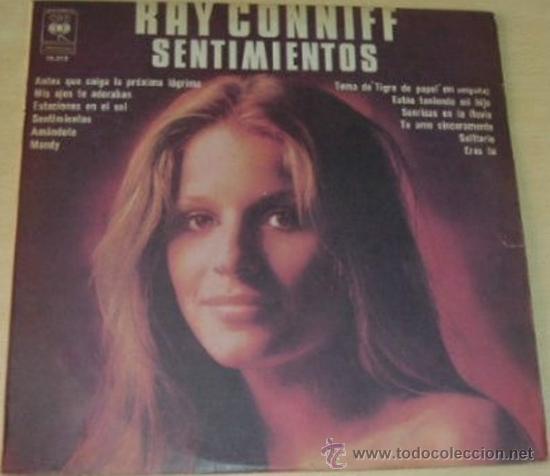 Discos de vinilo: LP de Ray Conniff y su orquesta a&ntilde;o 1975 edici&oacute;n argentina - Foto 1