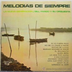 Discos de vinilo: LA NUEVA GENERACION · BILL FARGO Y SU ORQUESTA (LP 1973)