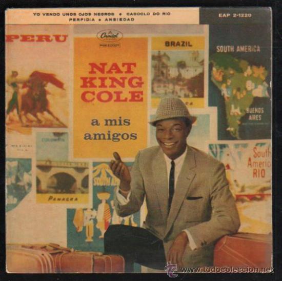 Discos de vinilo: SINGLE DE NAT KING COLE - A MIS AMIGOS - Foto 1