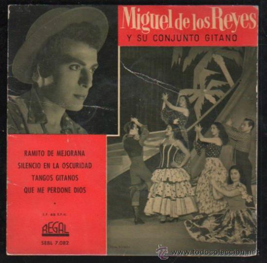 Discos de vinilo: SINGLE DE MIGUEL DE LOS REYES Y SU CONJUNTO GITANO - RAMITO DE MEJORANA - Foto 1