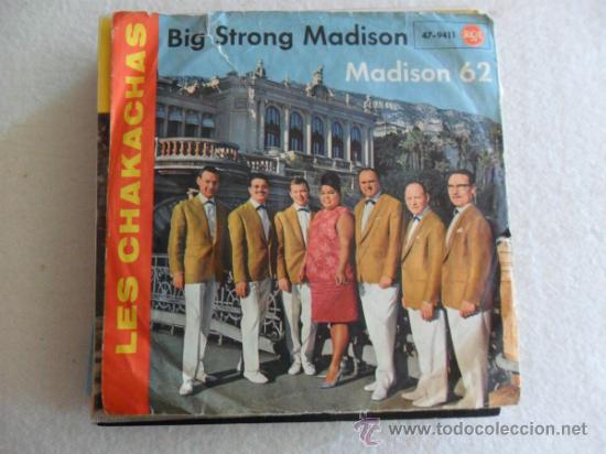 Discos de vinilo: LES CHAKACHAS - BIG STRONG MADISON 1962 - Foto 1