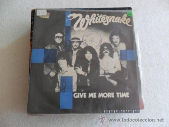 Discos de vinilo: WHITESNAKE - GIVE ME MORE TIME 1984 - Foto 1