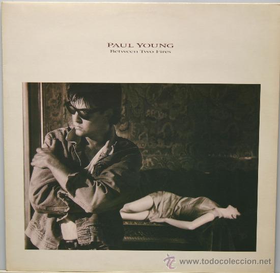 Discos de vinilo: PAUL YOUNG between two fires LP CBS 1986 - Foto 1