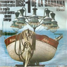 Discos de vinilo: EP SARDANES - COBLA BARCELONA - DISC DE LA SARDANA 1. Lote 32005984