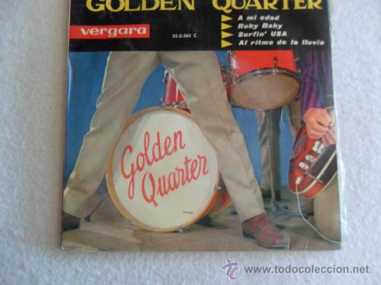 Discos de vinilo: GOLDEN QUARTER -A MI EDAD +3 EP 1963 - Foto 1