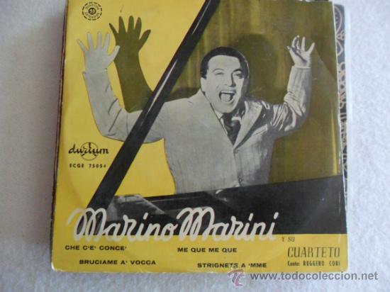 Discos de vinilo: MARINO MARINI CHE CE CONCE + 3 EP - Foto 1