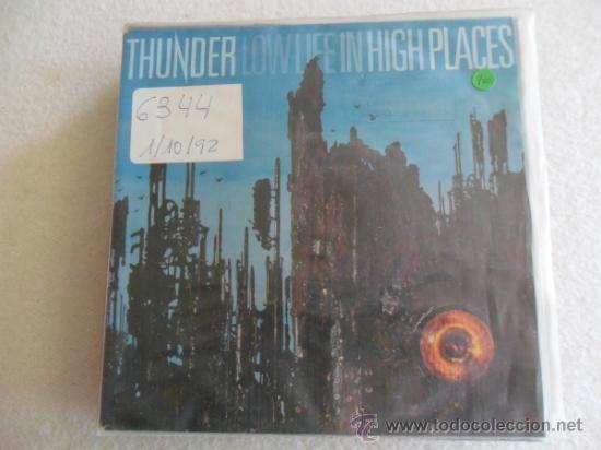 Discos de vinilo: THUNDER - LOW LIFE IN HIGH PLACES 1992 - Foto 1