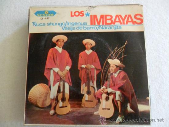 Discos de vinilo: LOS IMBAYAS - NUCA SHUNGO + 3 EP 1966 - Foto 1