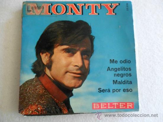 Discos de vinilo: MONTY - ME ODIO +3 EP 1969 - Foto 1