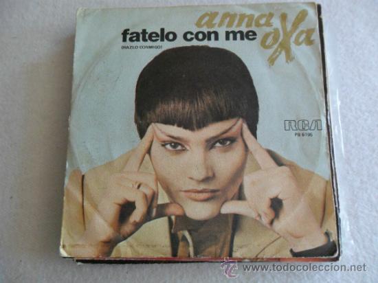 Discos de vinilo: ANNA OXA - FATELO CON ME   1978 - Foto 1