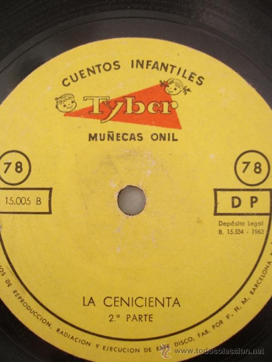 Discos de vinilo: CUENTOS LA CENICIENTA - Foto 1
