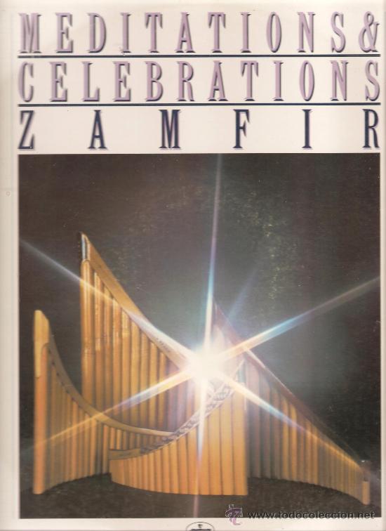Discos de vinilo: LP ZAMFIR - MEDITATIONS & CELEBRATIONS - Foto 1