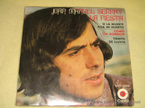 Discos de vinilo: SERRAT - LA FIESTA - ED. MEJICO - - Foto 1