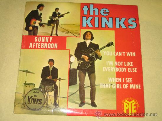 Discos de vinilo: THE KINKS - SUNNY AFTERNOON - ED. FRANCESA - Foto 1