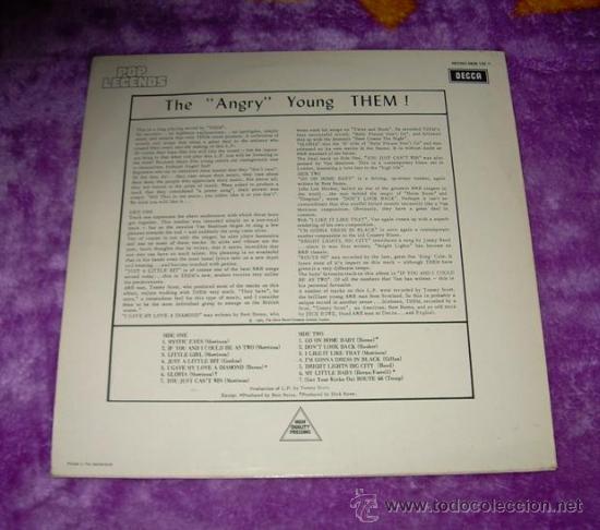 Discos de vinilo: Them The Angry Young Them (MONO) - Foto 2