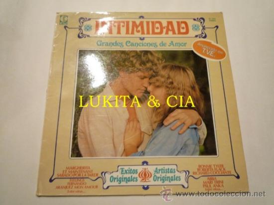 Dischi in vinile: INTIMIDAD - GRANDES CANCIONES DE AMOR - EXITOS ORIGINALES