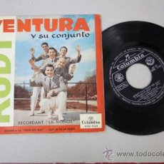 Disques de vinyle: SINGLE DE RUDY VENTURA Y SU CONJUNTO - EDITADO POR COLUMBIA 1960. Lote 32052150