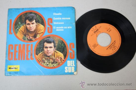 Discos de vinilo: Single de Los Gemelos del Sur, Editado por Marter 1968 - Foto 1