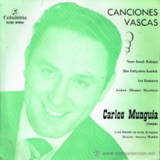 Discos de vinilo: CARLOS MUNGUÍA - NERE AMAK BALEQUI / USO ZURIYAREN KANTAK / IRU DAMATXO - EP 1966
