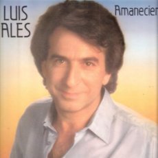 Discos de vinilo: JOSÉ LUIS PERALES. AMANECIENDO EN TÍ. HISPAVOX 1984. CONTIENE LETRA CANCIONES.. Lote 32054501