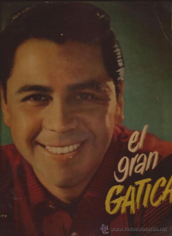 Discos de vinilo: LP-LUCHO GATICA-EL GRAN GATICA-ODEON 108-ESPA&Ntilde;A-1958 - Foto 1