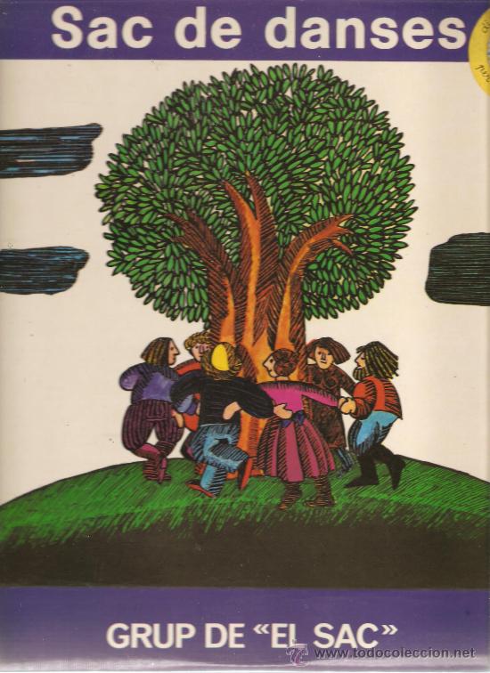 Discos de vinilo: LP GRUP DE EL SAC : SAC DE DANSES - Foto 1