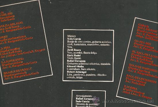 Discos de vinilo: LP ARA VA DE BO - VI : DANSES - Foto 2