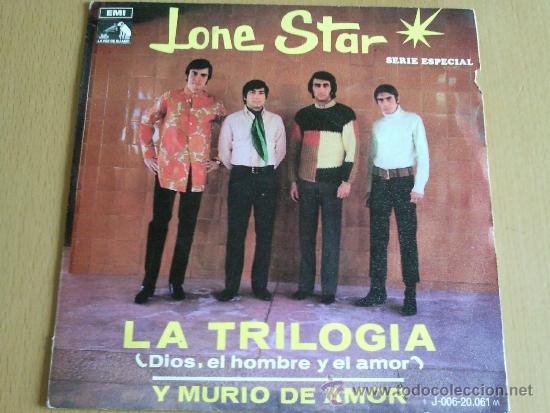 Discos de vinilo: LONE STAR SINGLE LA TRILOGIA EMI 1969 - Foto 1