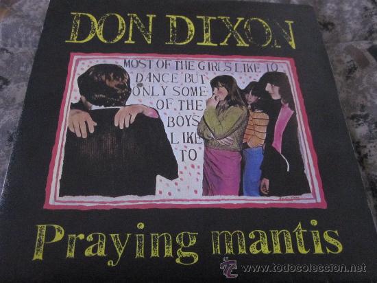 Discos de vinilo: DON DIXON - PRAYING MANTIS - SPANISH EDITION FROM 1987. - Foto 1