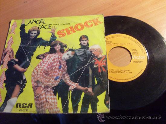 Discos de vinilo: SHOCK ( ANGEL FACE ) SINGLE ESPA&Ntilde;A 1981 (EPI18) - Foto 1