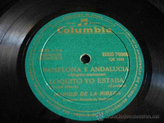 Disques de vinyle: manolo de la rivera- muy raro ep 4 canciones columbia edicion esp sin fecha, ni portada