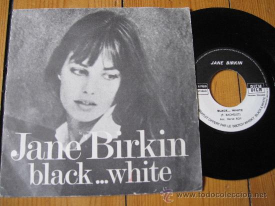 Discos de vinilo: JANE BIRKIN `Black...White` PROMOCIONAL - Foto 1