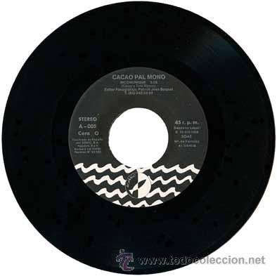 Discos de vinilo: Cacao pal mono. Single original 1983 - Foto 3