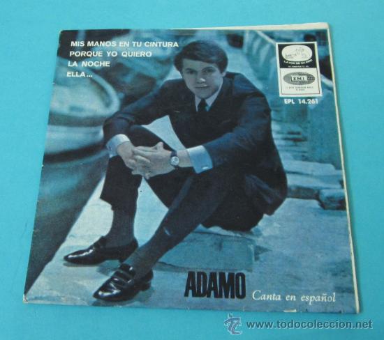 Discos de vinilo: ADAMO CANTA EN ESPAÑOL. EMI - Foto 1 - 32183551