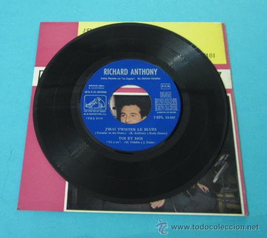 Discos de vinilo: RICHARD ANTHONY. EMI - Foto 3