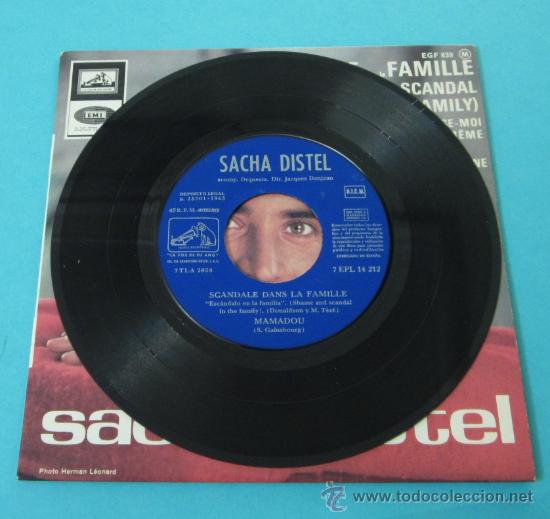 Discos de vinilo: SACHA DISTEL. EMI - Foto 2