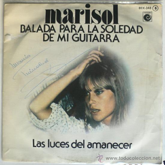Disques de vinyle: disco de Marisol....1977