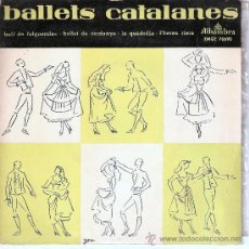 Discos de vinilo: BALLETS CATALANES, COPLA BARCELONA DIRECTOR JOAQUIN SERRA, DE CONSERVACIÓN . Lote 32181686