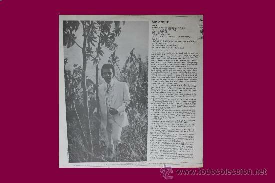 Discos de vinilo: Johnny Mathis lp Johnny Mathis cbs hol ree 1970 - Foto 2