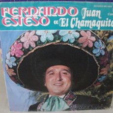 Discos de vinilo: SINGLE FERNANDO ESTESO, JUAN EL CHAMAQUITO / FRITA POR MI, AÑO 1980, VINILO MUY BIEN