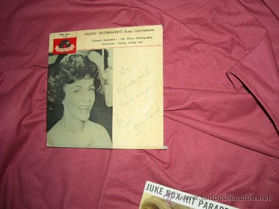 Discos de vinilo: Thory Bernhards ep polydor  EP  SVENSKA  H 10777 196? - Foto 1