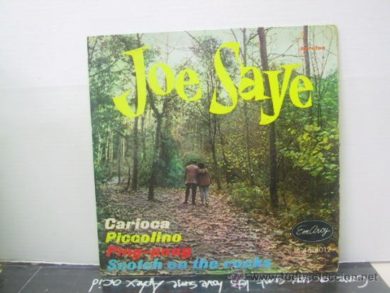 Disques de vinyle: JOE SAYE - CARIOCA / PICCOLINO + 2 - EDICION ESPA&Ntilde;OLA - EMARCY 1960
