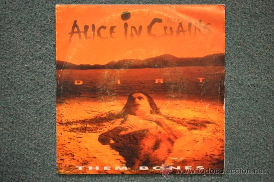 Discos de vinilo: ALICE IN CHAINS - Them Bones (Promo) - Foto 1