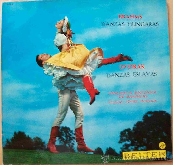 Discos de vinilo: Discos (Brahms / Dvorak) Danzas - Foto 1