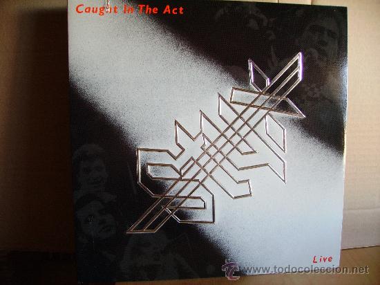 Discos de vinilo: STYX ---- CAUGHT IN  THE ACT - Foto 1
